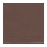 Bodenfliese Dunkel Braun Glasiert 80 cm  gallery