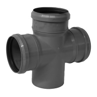 Geberit Silent PP-Doppelabzweig gallery