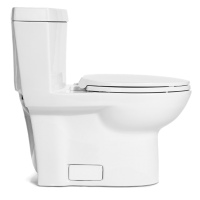 Stand-WC Kombi Modi 55,5 cm Weiß W gallery
